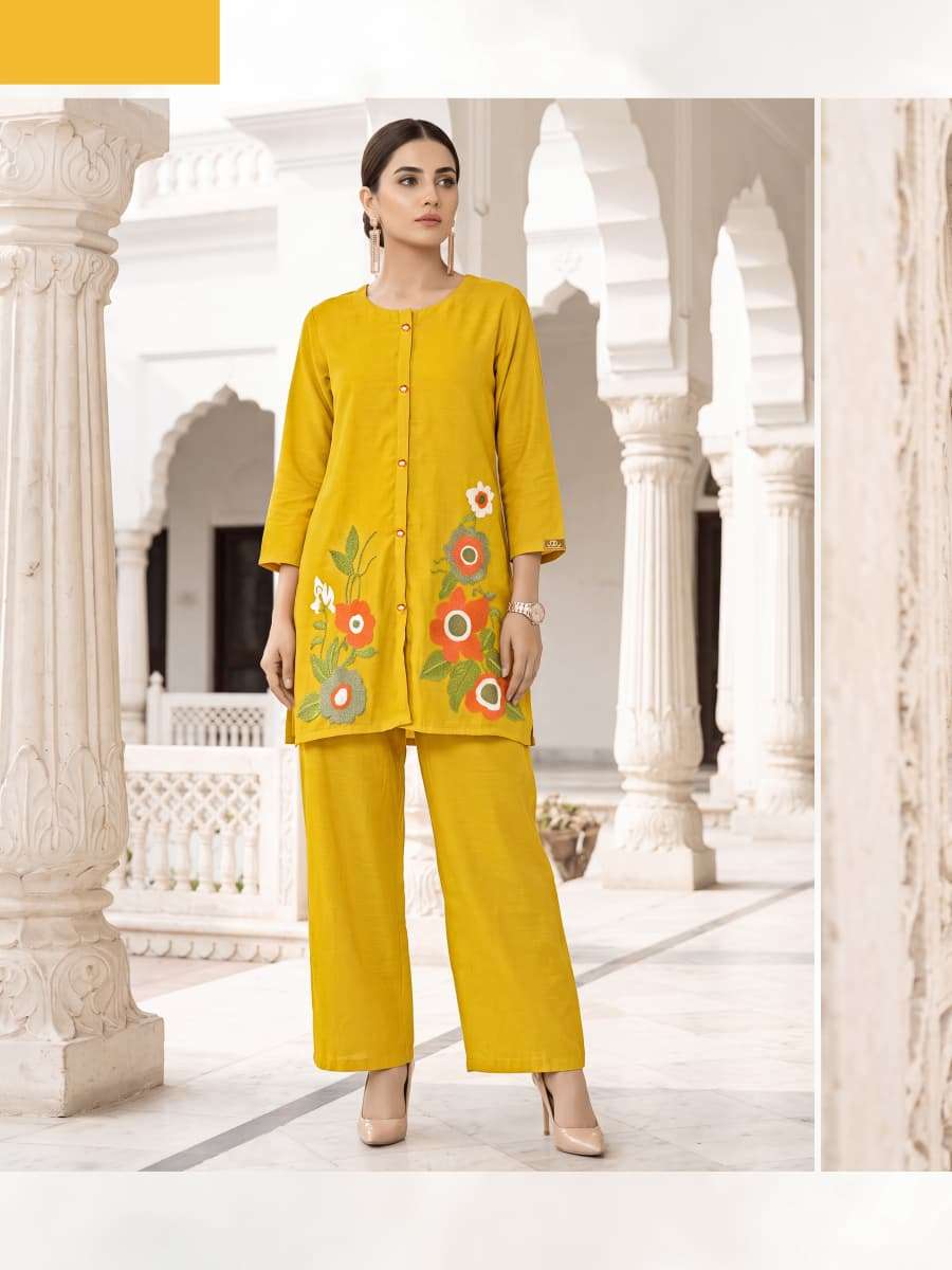 OSSM PIHU WESTERN PERFECT OFFICE WEAR CORD SET FOR WOMEN DEALER MARKET